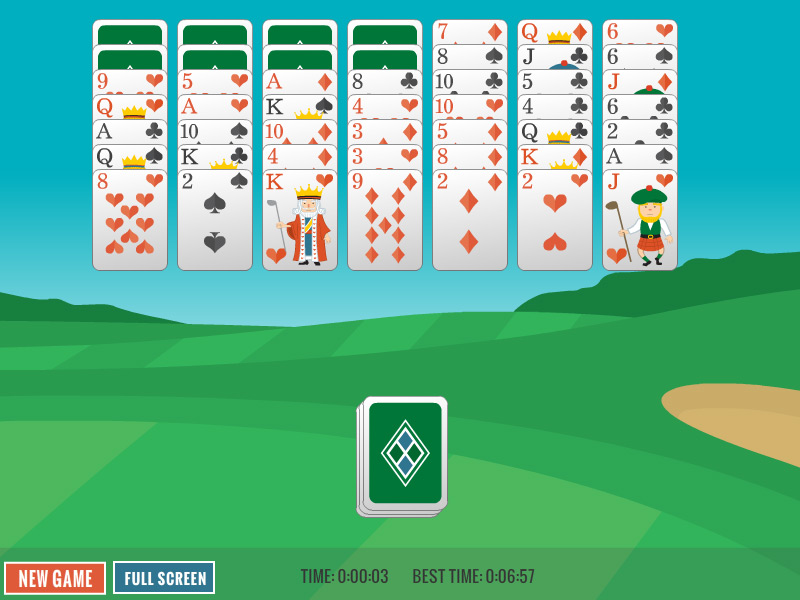 Golfer Scorpion Solitaire